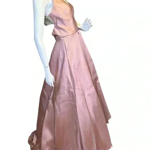 Pink By Alexia Designs Ball Gow Backless Ptom Dress Size 12. - Picture 8 of 15